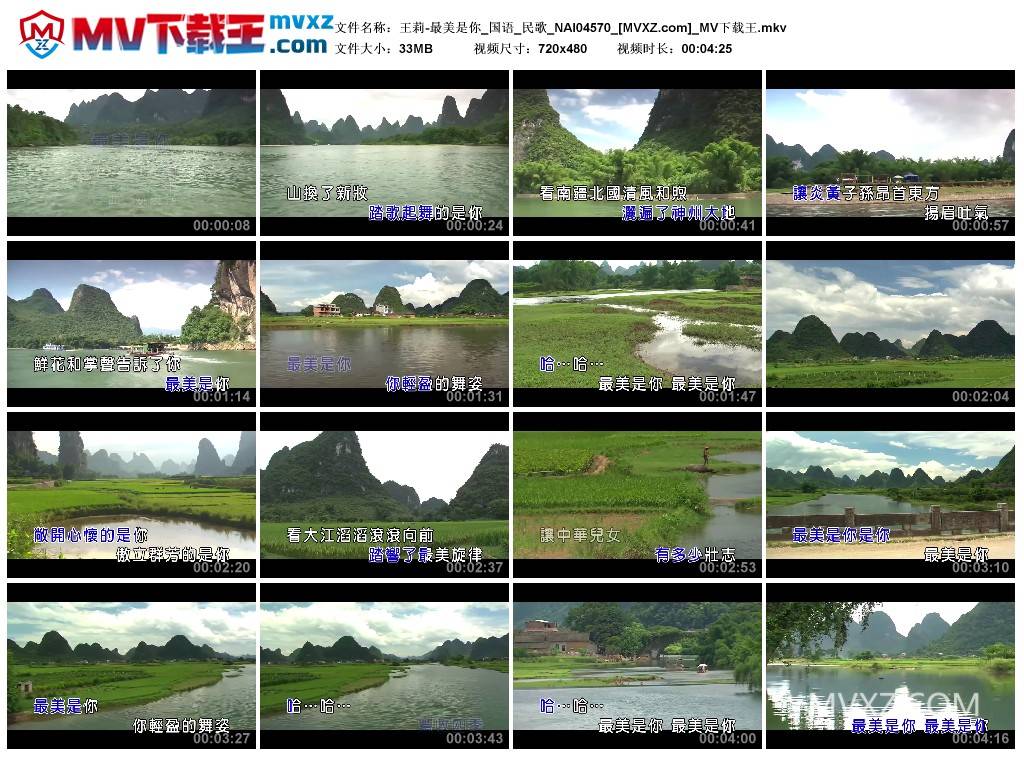 王莉-最美是你_国语_民歌_NAI04570